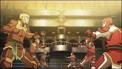 Dans quelle équipe de la Ligue des Maîtres Korra joue-t-elle ?
