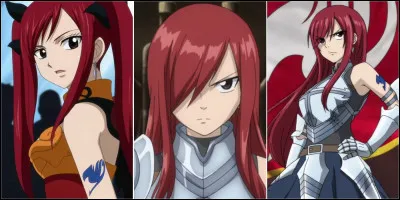 Erza peut se transformer en dragon.