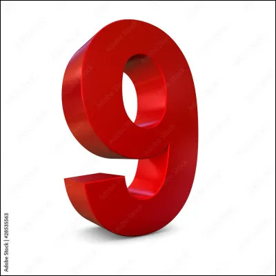 Comment dit-on ''9'' en anglais ?
