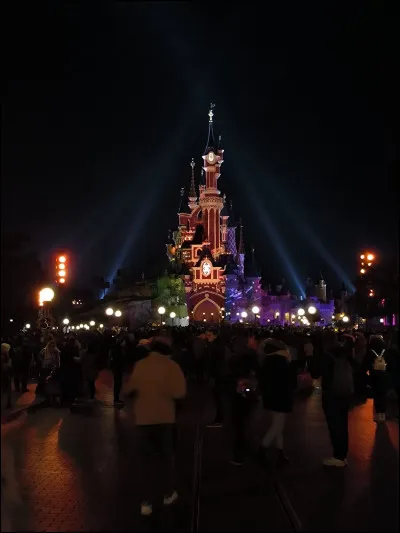 Pour quel type dévénement le château avait-il cette projection ?