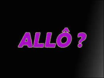 Qui a interprété "Allô le monde" en 2008 ?