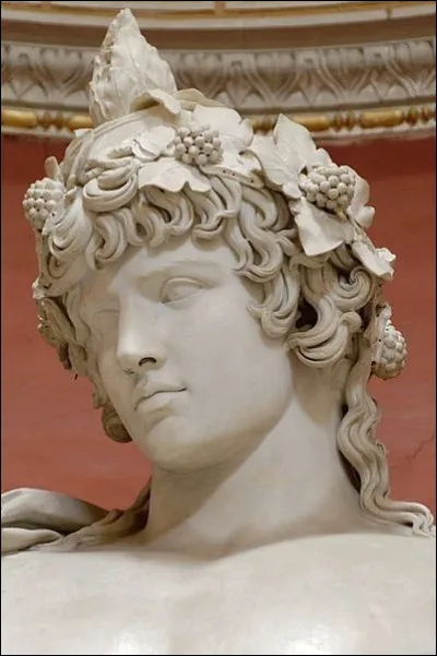 Bacchus est un dieu grec.