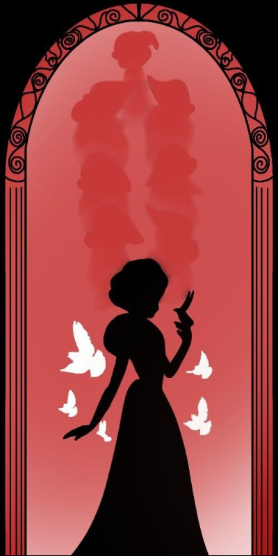 Elle a croqué une pomme empoisonnée.