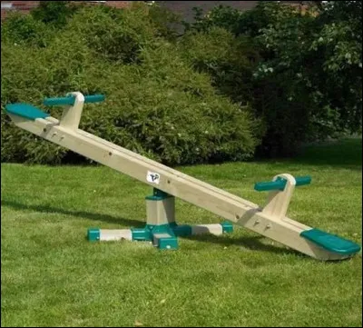 Quel est le nom officiel de cette balan&ccedil;oire &agrave; bascule ?