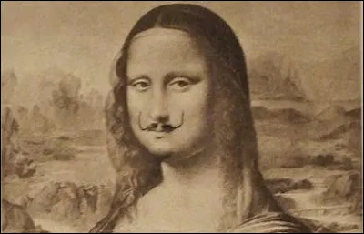 Quel homme de lettres, plasticien et peintre surr&eacute;aliste est l'auteur de cette �uvre d''art, baptis&eacute;e ''L.H.O.O.Q.'' ?