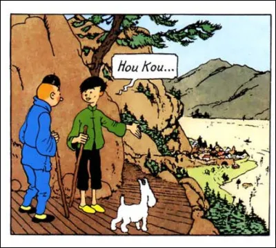Le Lotus Bleu (2) > Où peut-on trouver la ville de Hou Kou ?