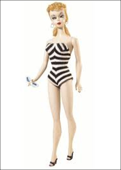 En quelle année est apparue la première poupée Barbie ?
