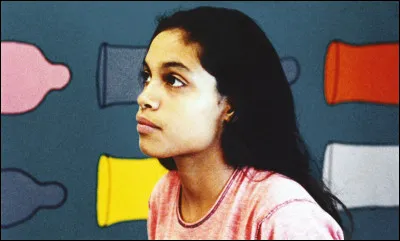 Dans quel film Rosario Dawson est-elle une adolescente qui découvre le sexe ?