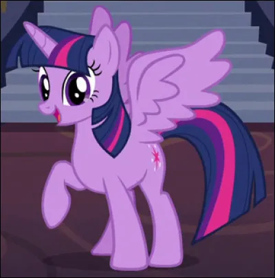 ''Twilight Sparkle'' est une licorne, personnage principal de quelle série d'animation ?