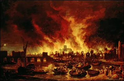 Histoire : En quelle année a eu lieu le Grand incendie de Londres qui détruisit 80% de la ville ?