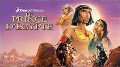 Durant quelle décennie est sorti le film d'animation "Le Prince dÉgypte" ?