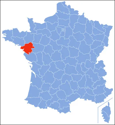 C'est un département situé dans l'ouest de la France. La ville de Nantes s'y trouve. Quel est-il ?
