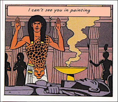 Il n'a vraiment pas l'air comode, celui-ci... Mais que veut-il dire par là ?