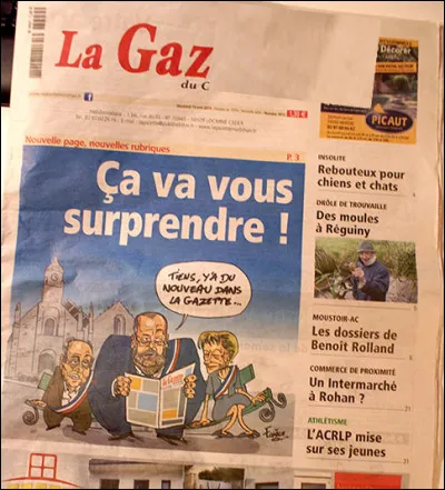 Quel est cet écrit périodique donnant des nouvelles diverses souvent locales ?