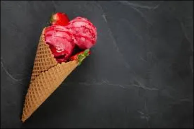 Quelle pâte est utilisée pour concevoir un cornet de glace ?