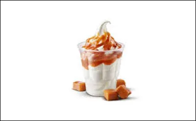 Comment s'appelle ce dessert glacé de chez McDonald's ?