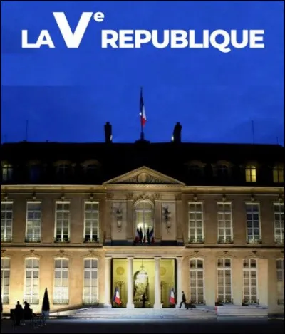 Qui ne fut jamais élu président de la Cinquième République ?