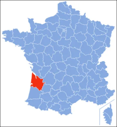 Situé dans la région Nouvelle-Aquitaine, le département est réputé pour ses vignobles prestigieux, notamment ceux de Bordeaux. Quel est-il ?