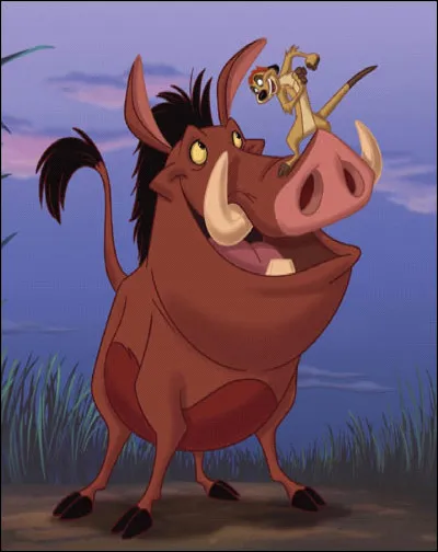Que sont respectivement Pumbaa et Timon ?