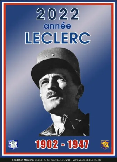 Comment se prénommait le maréchal Leclerc ?