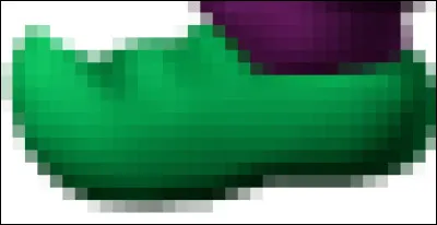 À quel personnage appartient ce pied ?