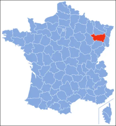 Ce département est situé dans la région Grand Est. Quel est-il ?