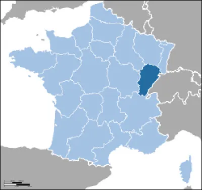 Cette région abrite de charmantes villes médiévales, telles que Besançon et Dole Quelle est-elle ?