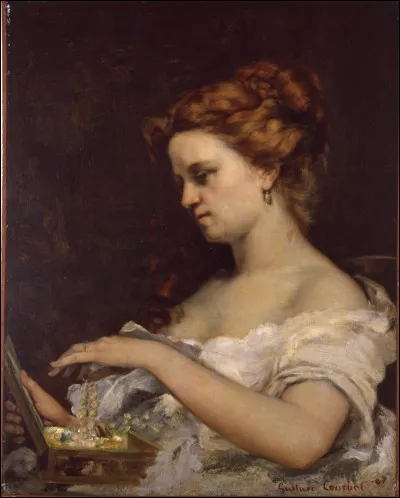Quel peintre français est l'auteur de ce tableau intitulé ''La Dame aux bijoux '' ?