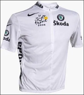 Lequel de ces coureurs a port le maillot blanc pendant 4 tapes ?