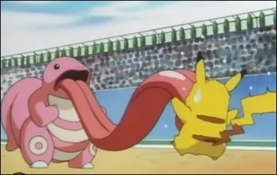 Quel est le Pokémon qui aime lécher les personnes ?