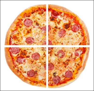 Couper les en quatre.