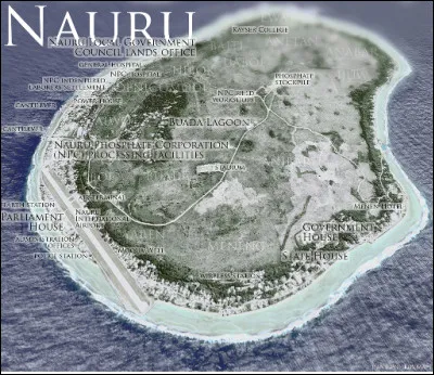 Nauru est le seul pays au monde qui n'a pas de capitale.