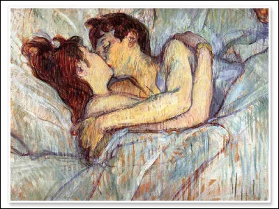 À quel peintre impressionniste prénommé Henri doit-on la toile "Au lit, le baiser" ?
