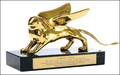 Dans quelle ville un film peut-il recevoir un Lion d'or ?