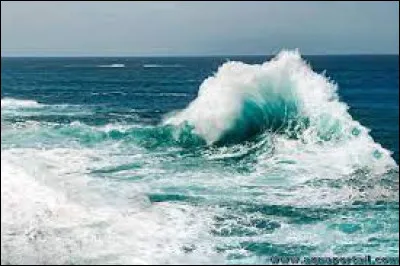 Nature : Quel mot désigne le retour brutal des vagues sur elles-mêmes, lorsqu'elles ont frappé un obstacle ?