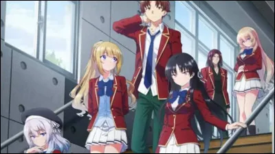 Combien de points la seconde D a-t-elle eu au test de l'île déserte ? (''Classroom of the Elite'')