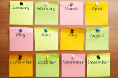 Quel mois es-tu né(e) ?
