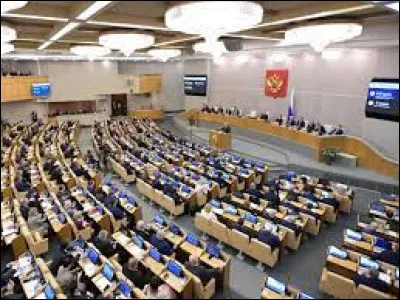 Politique et société : Comment s'appelle la chambre basse de l'Assemblée fédérale de la fédération de Russie ?