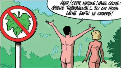 Être une femme dénudée, c'est pas si facile.