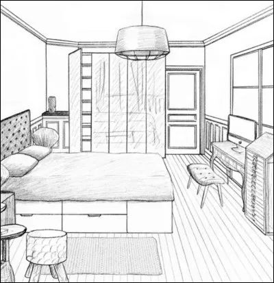 Choisis la chambre que tu aimes le plus entre les deux.