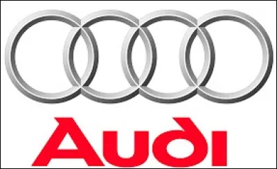 Que représente les quatre anneaux de la marque Audi ?