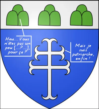 Même lorsqu'il n'y en a pas sur un blason, on peut y trouver du "jaunisme" ! (À moins que ce ne soit du "jeunisme", plutôt...)