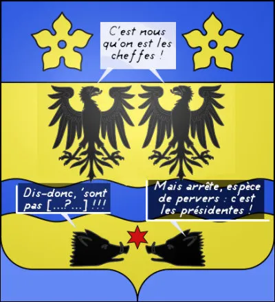 Là vraiment, il faut bien suivre le dialogue... Qu'est-ce à dire ?