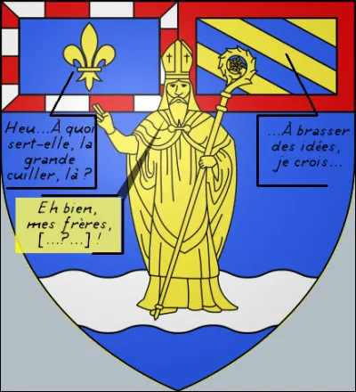 Voyez comment le pouvoir spirituel parvient à se mêler à la soupe du peuple ! Je n'invente rien, si ?