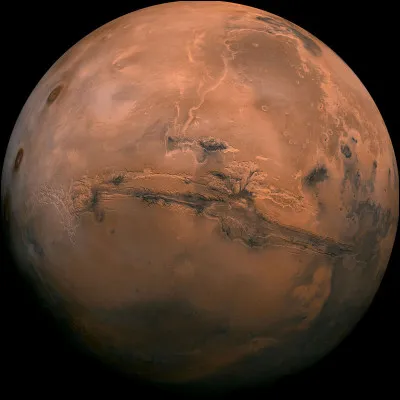Mars est une planète très chaude en raison de sa couleur rouge.