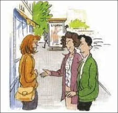 Si ton ou ta meilleur(e) ami(e) te présente quelqu'un, comme réagis-tu ?