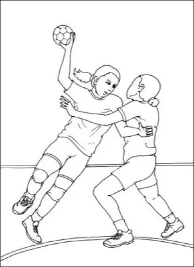 Y a-t-il du contact au hand ?