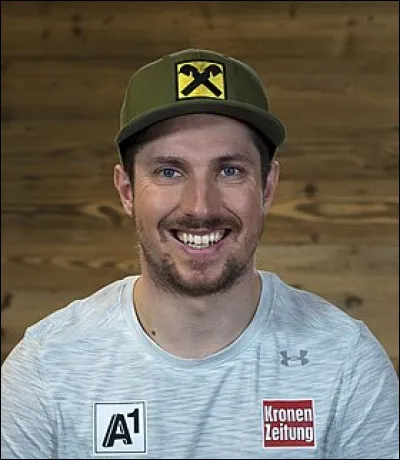 Marcel Hirscher : skieur alpin, spécialiste du slalom, huit fois vainqueur du général de la coupe du monde de 2012 à 2019, sept fois champion du monde et deux fois champion olympique.
