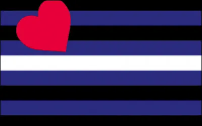 Maintenant, la lettre C avec le drapeau...