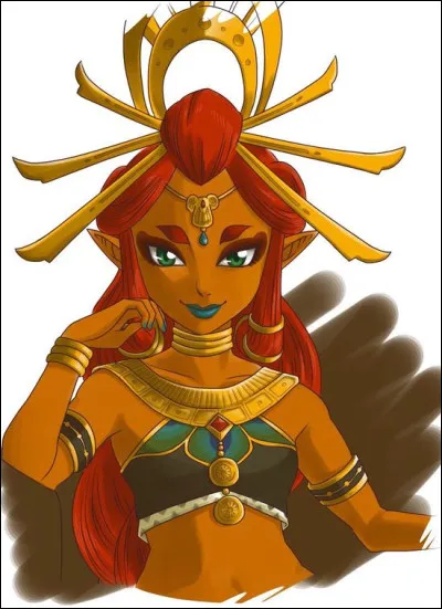 Malgré son jeune âge, elle est la cheffe de la tribu Gerudo peuplant Hyrule. Quel est son nom ?